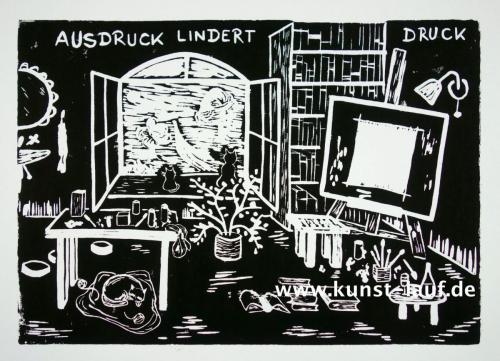 Ausdruck lindert Druck
